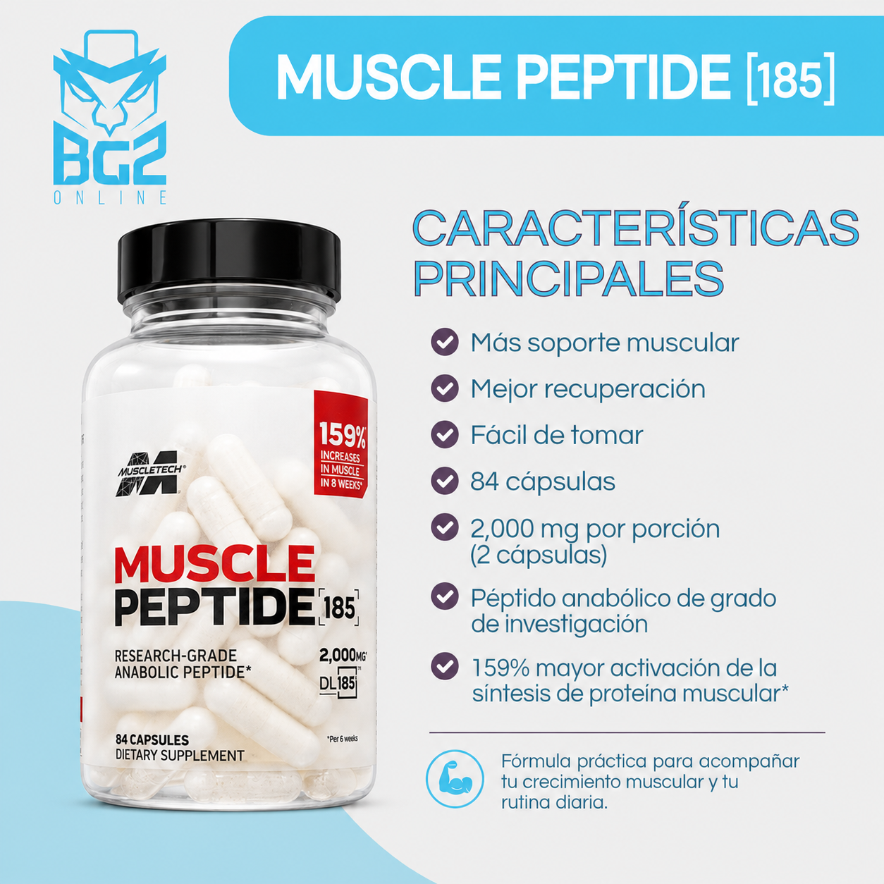 Suplemento Muscle Peptide